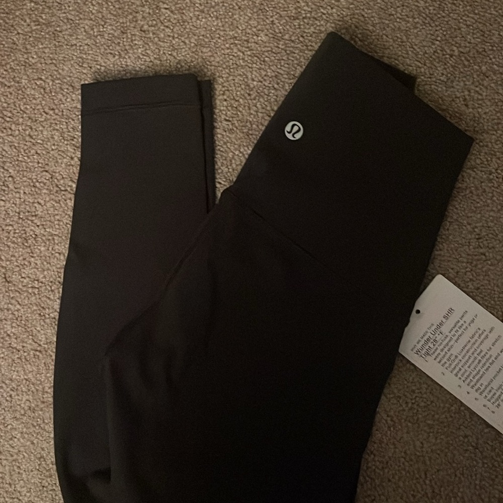 Lululemon Black High-Rise Leggings size 2